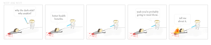 The i <3 darth comic adventure